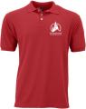 M&O MEN'S SOFT TOUCH POLO SCREENED