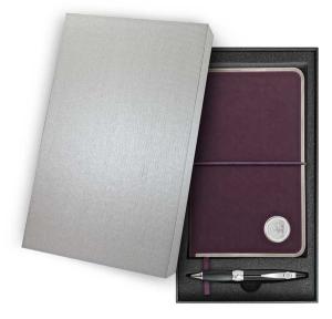 Purple & Silver Journal Set